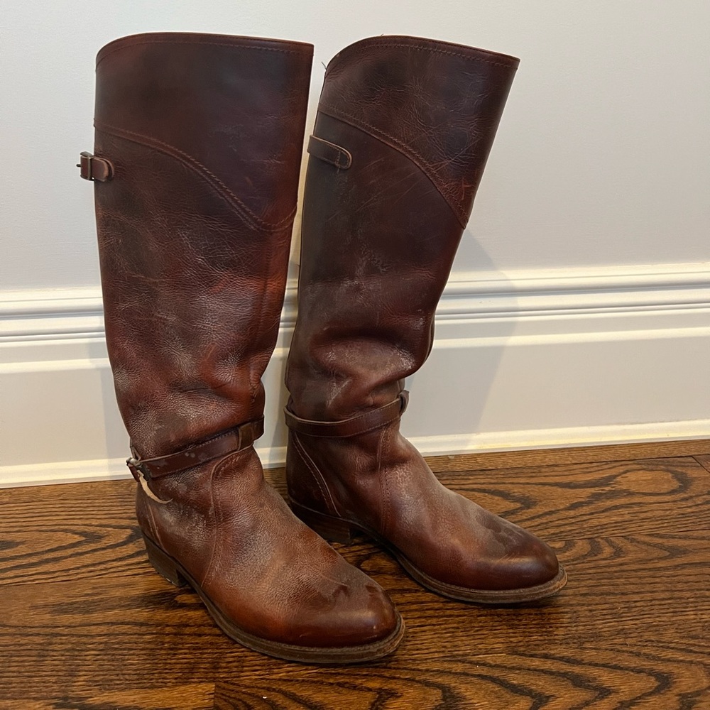 Frye Brown Leather Boots